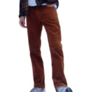 J Crew 770 Straight-fit pant in corduroy Brown size 38 x 32